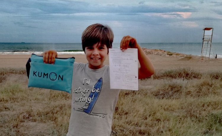 Con 11 años ha concluido Kumon Matemáticas y ahora continúa con Kumon Lectura